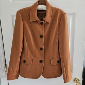Burnt Orange Blazer size 10 Chadwicks